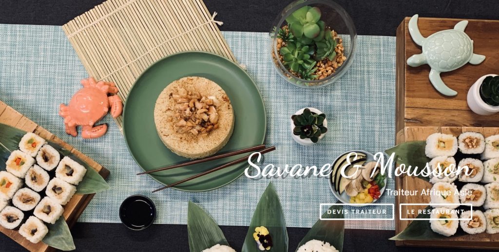 savane et mousson : traiteur et restaurant à la croisée de l'Afrique et de l'Asie