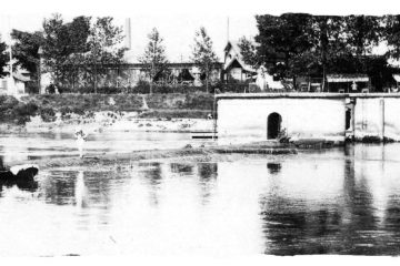 Barrage de la Pie vers 1900